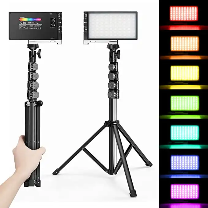 Pixel G1s RGB Video Lighting with Portable Tripod Stand