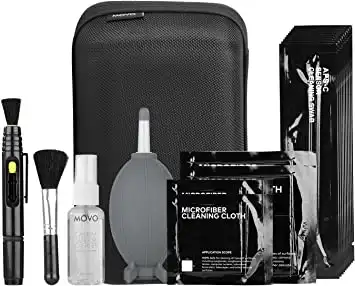 Movo Deluxe Essentials DSLR Camera Cleaning Kit