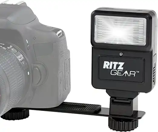 Ritz Gear Digital Camera Flash with Bracket