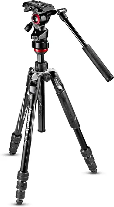 Portable Manfrotto Travel BeFree w/ Video head
