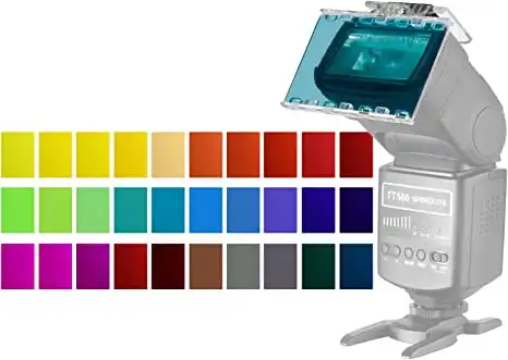 Neewer Speedlite Lighting Color Gel Filter Kit