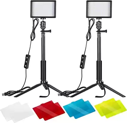 Neewer Dimmable Bi-Color USB LED Lights