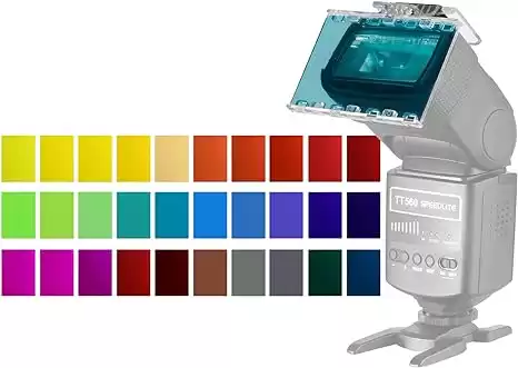 Neewer Speedlite Lighting Color Gel Filter Kit
